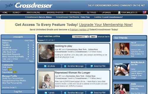 Date a Crossdresser members